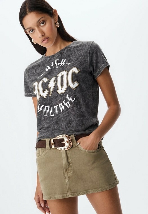 Remera Estampada ACDC