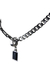 D2015 COLLAR DOBLE DIJE CUADRADO