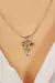 D2053-H COLLAR CADENA SIMPLE DIJE MOÑO - comprar online