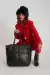 K3852 CARTERA PU NEGRA - comprar online