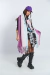 K-NIT POP MANTON NUBE FRANJAS R2167 en internet