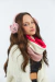 K-NIT POP - CUELLO TRI-COLOR PELUCHE R281 - comprar online
