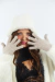 K-NIT POP GUANTES SIMIL ANGORA T301 - comprar online