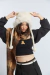 K-NIT POP GORRO PELUCHE CON OREJITAS OSO Y2040 - comprar online