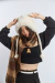 K-NIT POP GORRO PELUCHE CON OREJITAS OSO Y2040 en internet