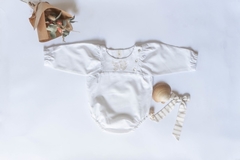 Body Vestido Lino bordado - comprar online
