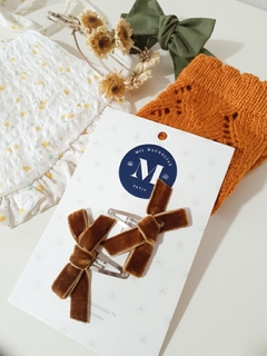 Moño clip Justina - comprar online