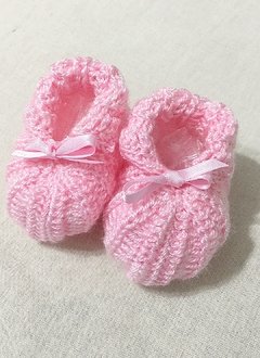 Escarpín Rosa hilo