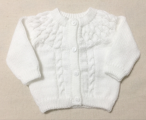 Saco bebé blanco liso - comprar online