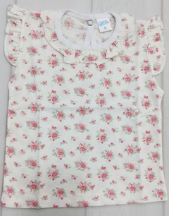 Remera liberty flores rojas - comprar online