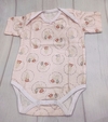 Body estampado manga corta (cuello americano) - comprar online