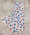 Pantalón florcitas azules