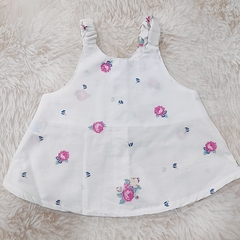 Blusita vestido beba - 6 a 9 meses - comprar online