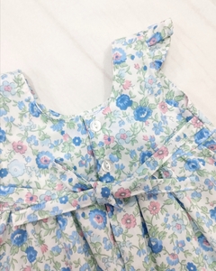 Vestido beba flores azules en internet