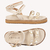 Sandália Papete Couro Off White Riviera - loja online