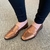 Mocassim Metalizado Couro Bronze Paris - LOULLE