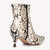 Bota Off White Cano Curto Salto Fino - LOULLE