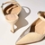 Mule Prata Off White Couro Bico Fino Jules - comprar online