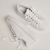 Tênis Flatform Couro Branco LL001
