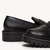 Mocassim Couro Preto Tratorado - LOULLE