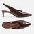 Scarpin High Vamp Verniz Café - LOULLE