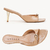Mule Nude Couro Verniz Léa - LOULLE