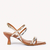 Sandália Couro Marrom Lucie - comprar online