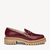 Mocassim Tratorado Couro Vinho - comprar online