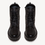 Coturno Preto Feminino Couro Dublin - loja online