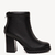 Bota Preta Couro Salto Alto Tratorado Londres - comprar online