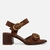 Sandália Camurça Marrom Sylvie - comprar online
