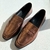 Mocassim Metalizado Couro Bronze Paris - comprar online