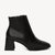 Bota Preta Couro Cano Curto Paris - comprar online