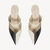 Mule Preto Off White Couro Bico Fino Jules na internet