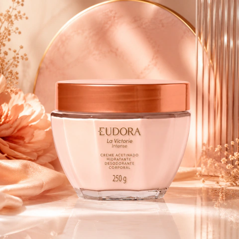 Creme Acetinado Hidratante Desodorante Corporal La Victorie Intense 250G