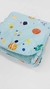 Frazada de cuna simil piel con corderito - comprar online