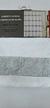 Cortina de baño con guarda de strass - comprar online