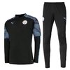 Agasalho de treino meio-zíper Manchester City Oficial 2019/2020