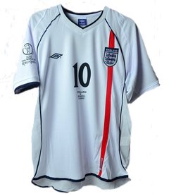 Camisa retrô Inglaterra ''Owen'' 2002