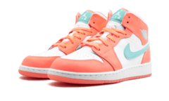 TÊNIS Air Jordan 1 Mid (GS) “Crimson Pulse”