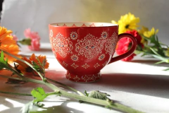 Taza Terrea Anthropologie