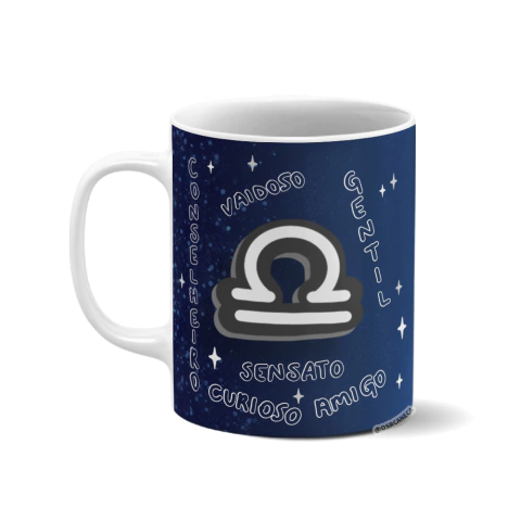 Caneca personalizada - Signo de Libra