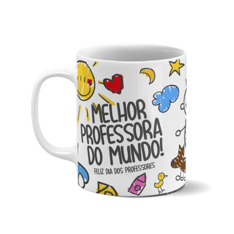 Caneca personalizada - Melhor professora do mundo