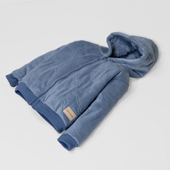 Precio Unitario: $14.400 - QL205030401 - Campera Piel Azul - Buditas Mayorista