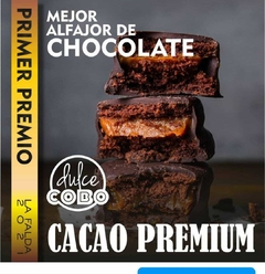 Docena de alfajores de Cacao 70%, categoría Premium en internet
