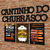 Conjunto Quadros E Letras Cantinho Churrasco Área De Lazer - Mosarte Quadros