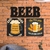 Placas Área De Lazer Grandes 25x25cm E Escrita Beer Mdf - comprar online