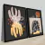 CONJUNTO 2 QUADROS - ABSTRATO ORGANICO - comprar online
