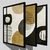 CONJUNTO 3 QUADROS - BLOCK YELLOW AND BLACK na internet