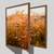 CONJUNTO 2 QUADROS - CAMPO DE FLORES BRANCAS - loja online